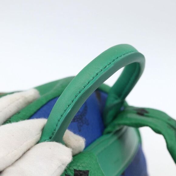 MCM Vintage Vicetos Backpack Pvc Leather Multicolour Pvc Backpack Bag - Picture 7 of 16